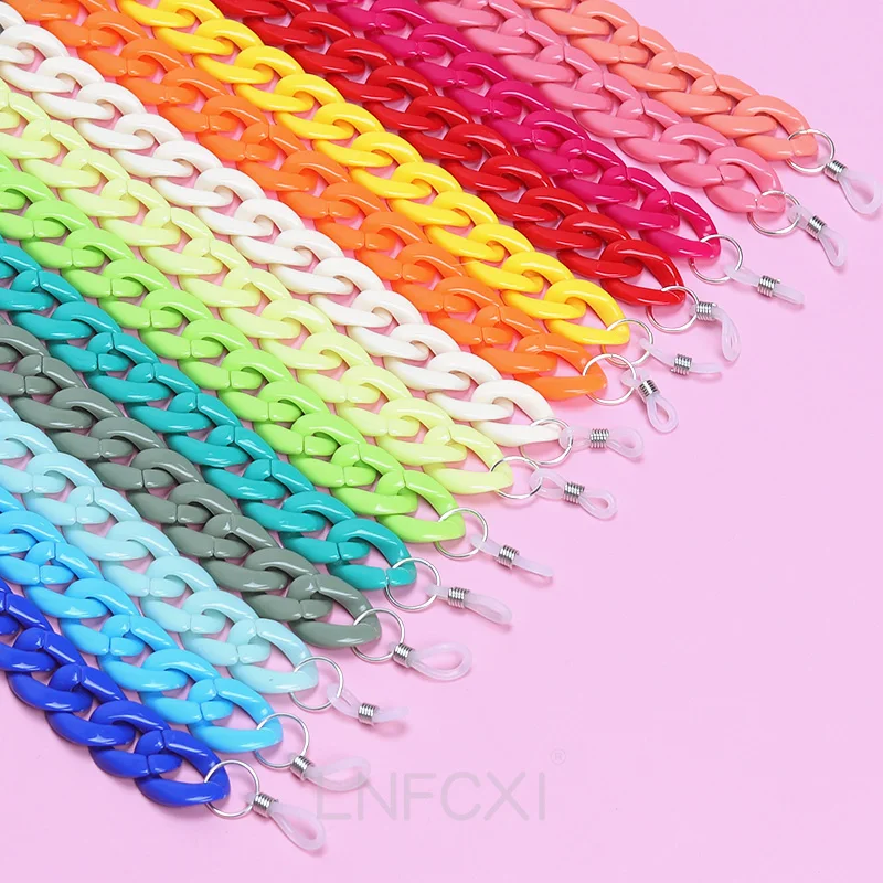 Sunglass Retainer Cord - JNPCXI Fashion Acrylic Sunglasses Chains Lanyard