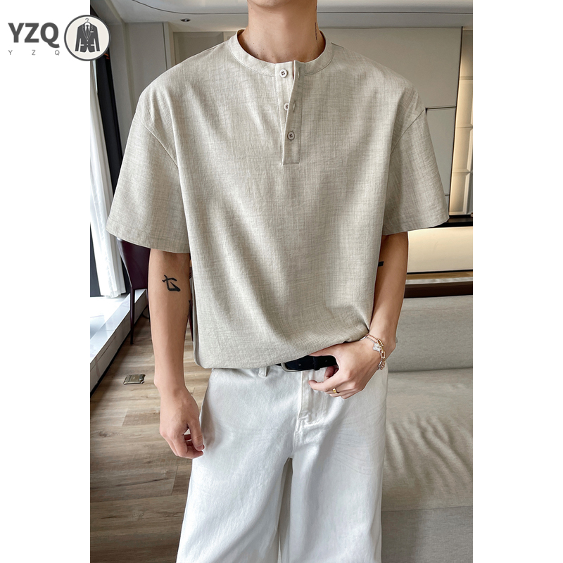 Men Breathable Linen Textured  - đánh giá và giá Linen Shirt Breathable
