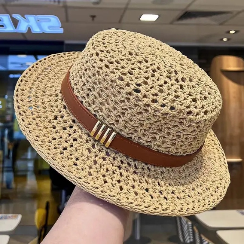 New Flat Top Sun Hat 2026 Deli - đánh giá và giá Bucket Hat Straw