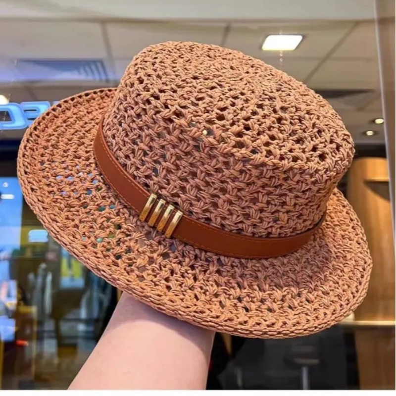 New Flat Top Sun Hat 2026 Deli - đánh giá và giá Bucket Hat Straw