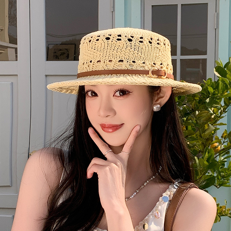 New Flat Top Sun Hat 2026 Deli - đánh giá và giá Bucket Hat Straw