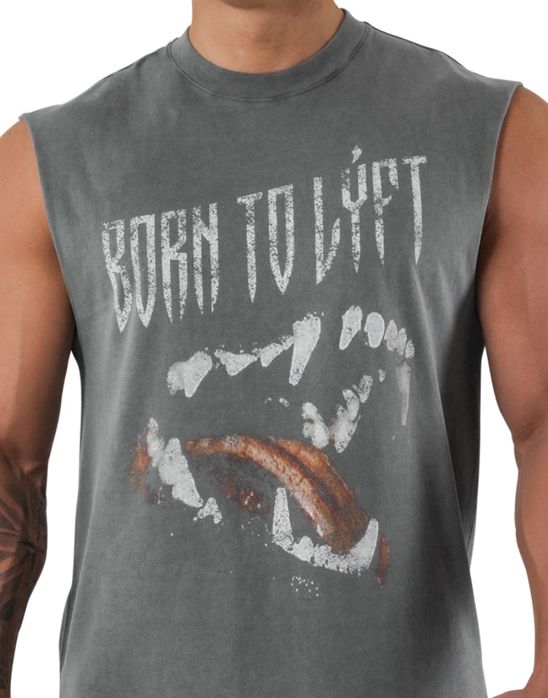 LYFT Summer Men's Washed Cotto - đánh giá và giá Tank Top Muscle