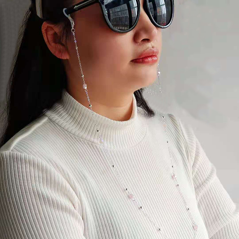Kính Mắt Dây Chuyền Trắng Pha  - đánh giá và giá Sunglass Retainer Cord