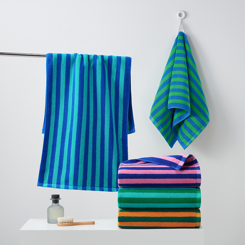 1pcs Striped Outdoor Vacation  - đánh giá và giá Beach Towel Large