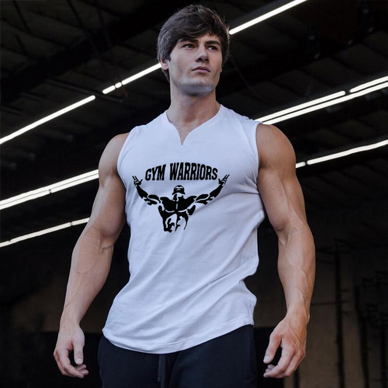 Cotton Summer Mens New Sleevel - đánh giá và giá Tank Top Muscle