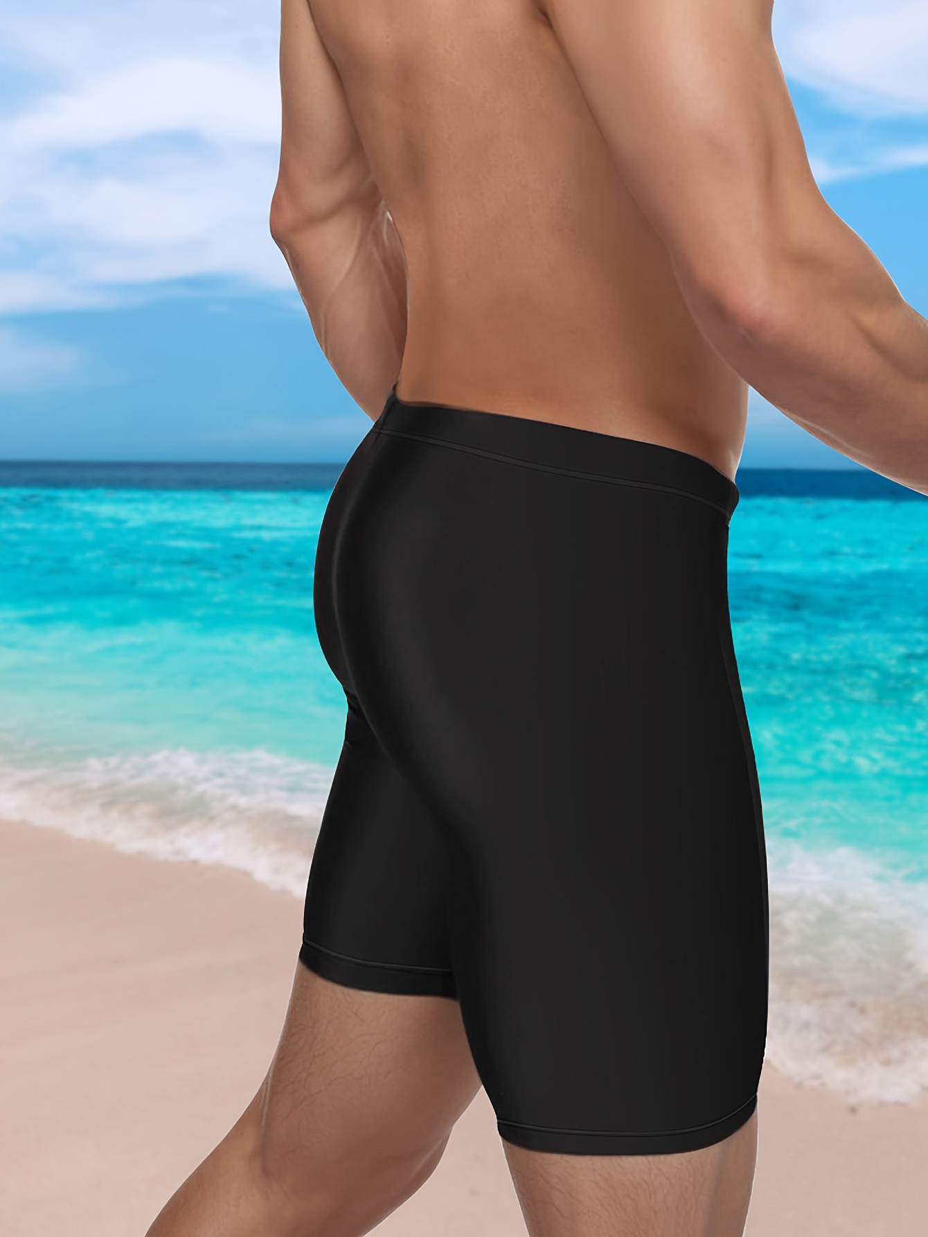 Casual Tight Printed Swim Trun - đánh giá và giá Swim Trunk Quick Dry