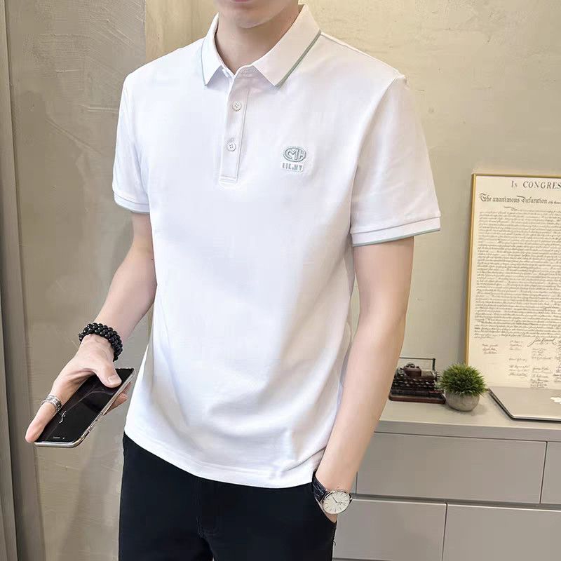 New Summer Men's Polo Shirt Sh - đánh giá và giá Polo Shirt Pique